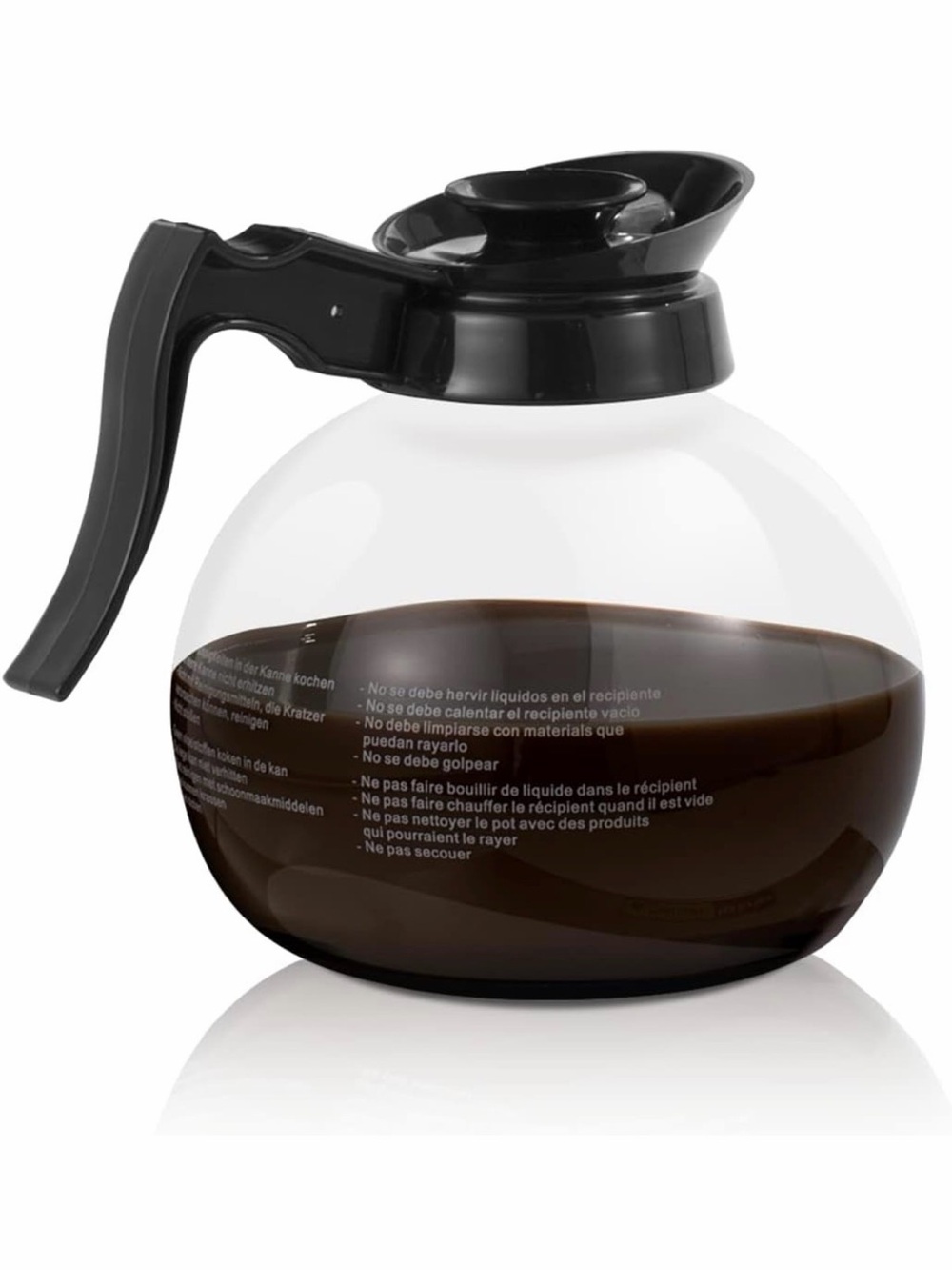 SYBO Coffee☕️Pot Decanter, 12-Cup Glass Coffee☕️Decanter Black GDB-12